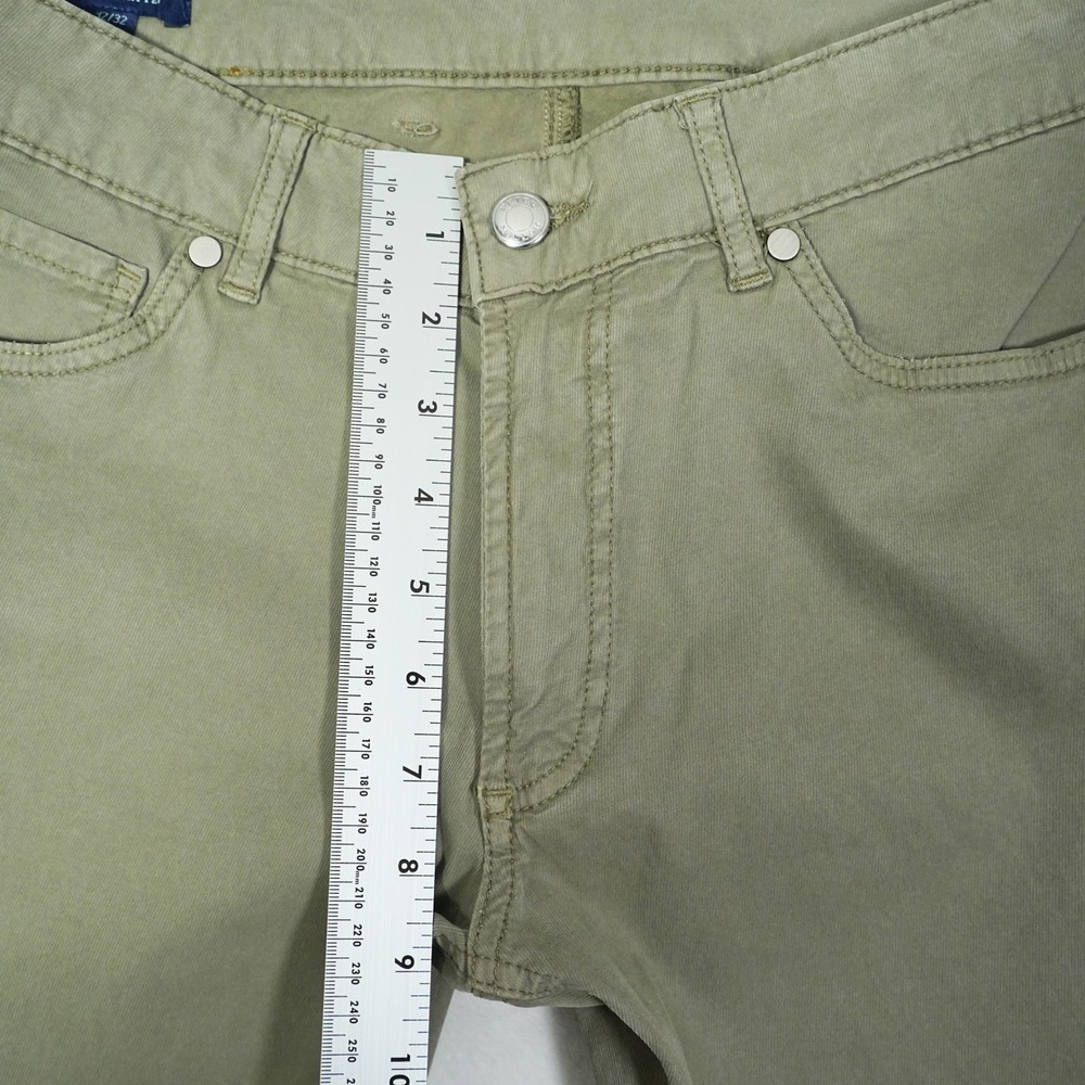 Peter Millar Crown Crafted Mens 32x32 (Fits 30x29) Sage Green Stretch Pants - Picture 6 of 6